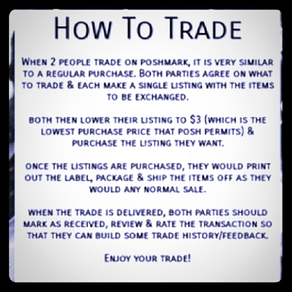RULES FOR TRADING..